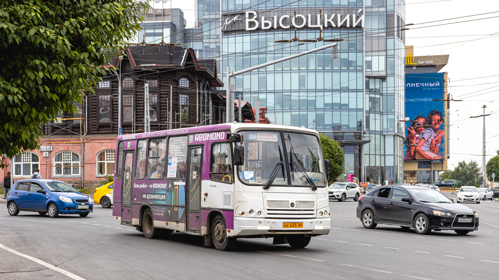 Свердловская область, ПАЗ-320402-05 № КЕ 635 66