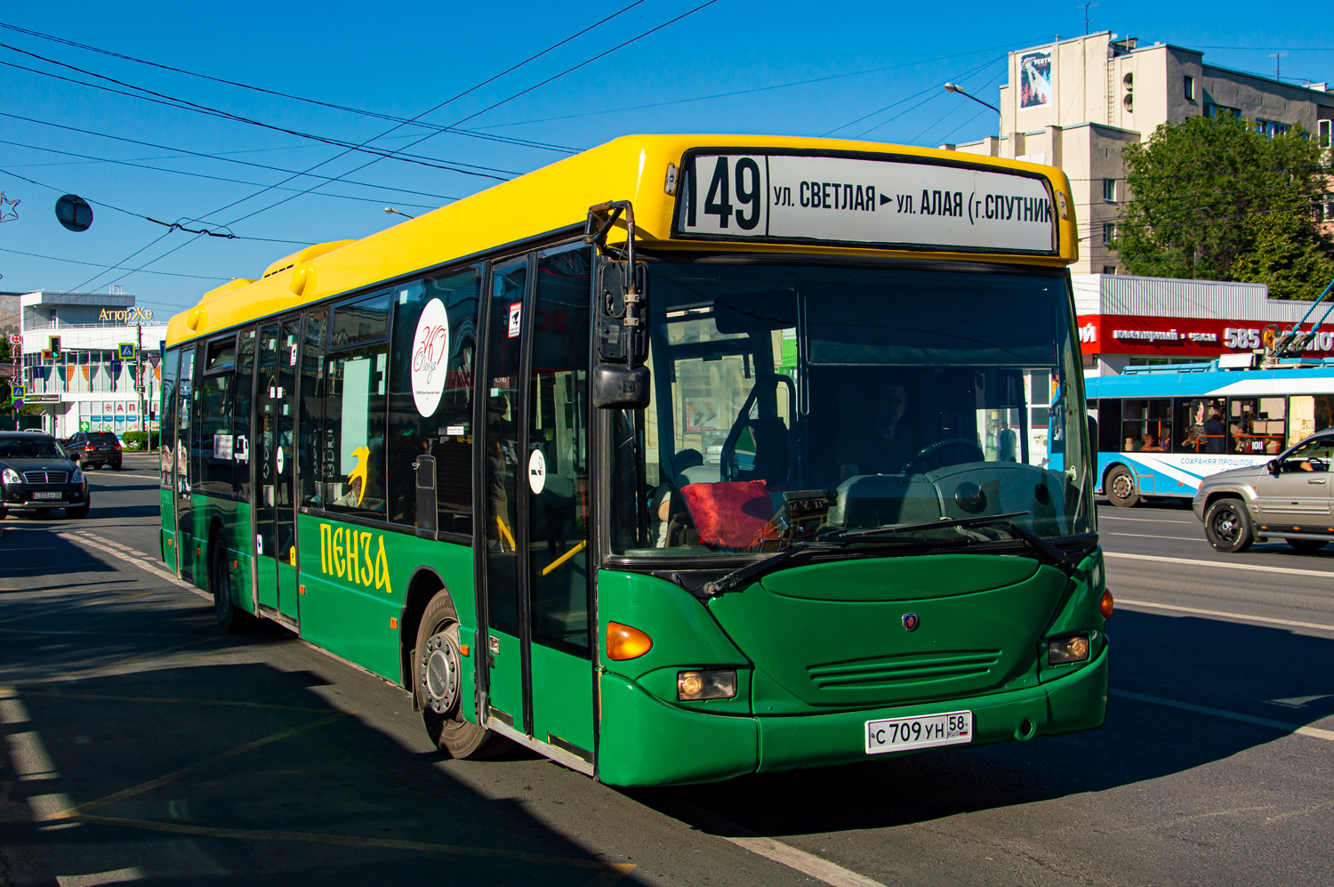 Пензенская область, Scania OmniLink I (Скания-Питер) № С 709 УН 58