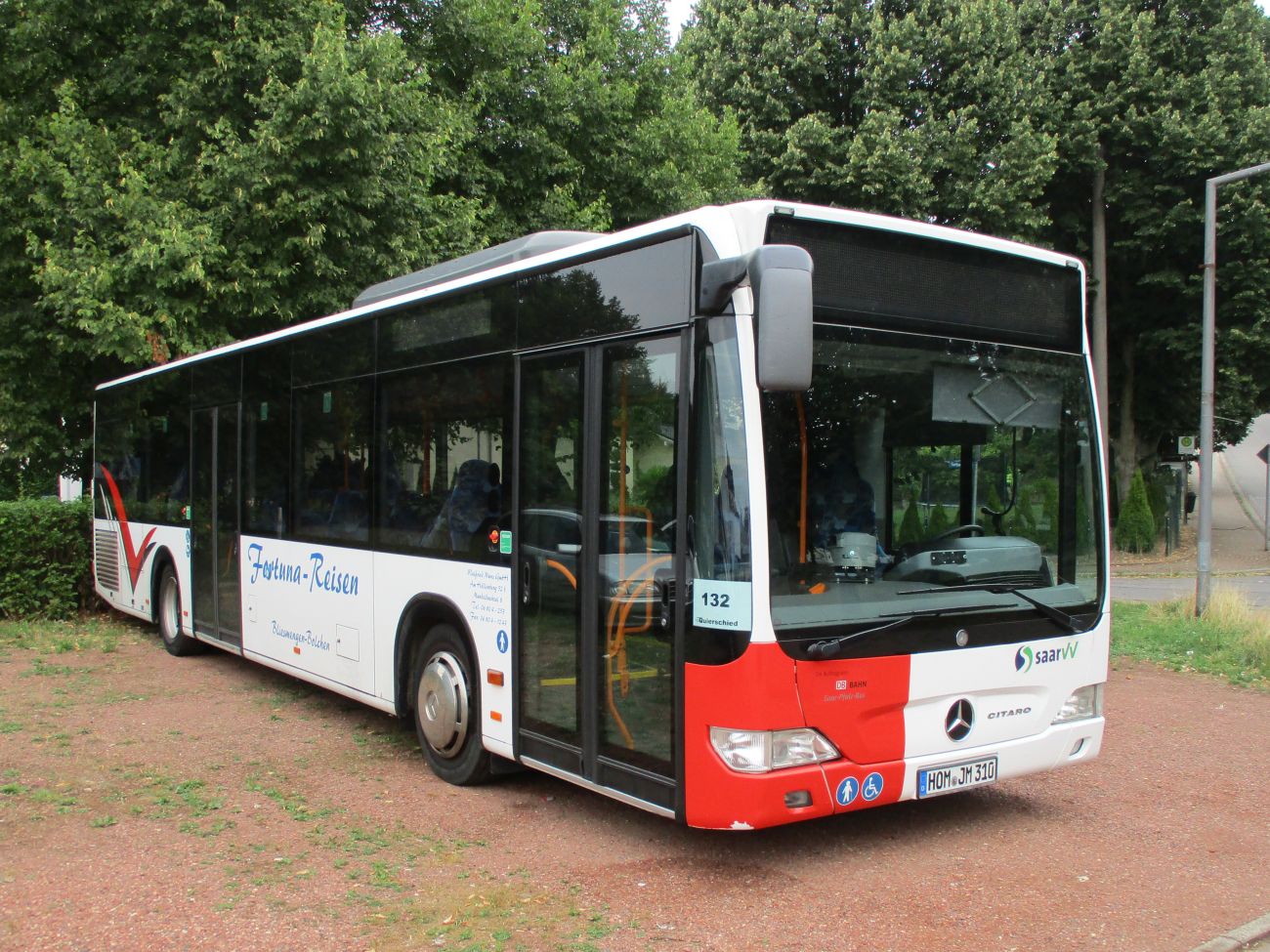 Saarland, Mercedes-Benz O530Ü Citaro facelift Ü № HOM-JM 310