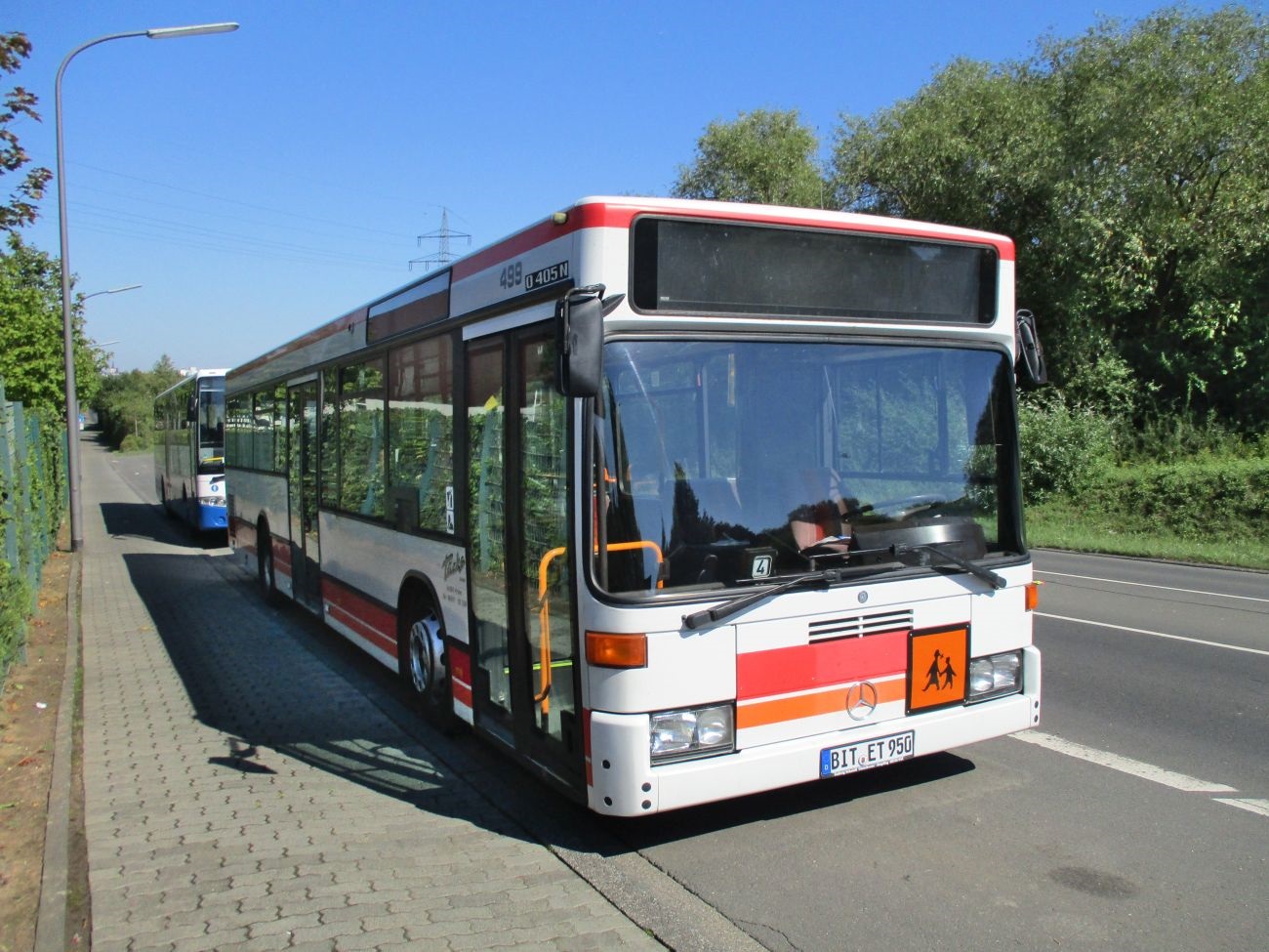 Рейнланд-Пфальц, Mercedes-Benz O405N2 № BIT-ET 950
