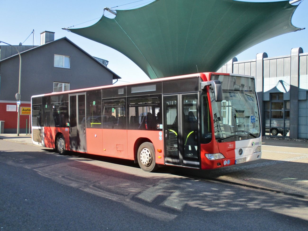 Саар, Mercedes-Benz O530Ü Citaro facelift Ü № MZG-ZA 180