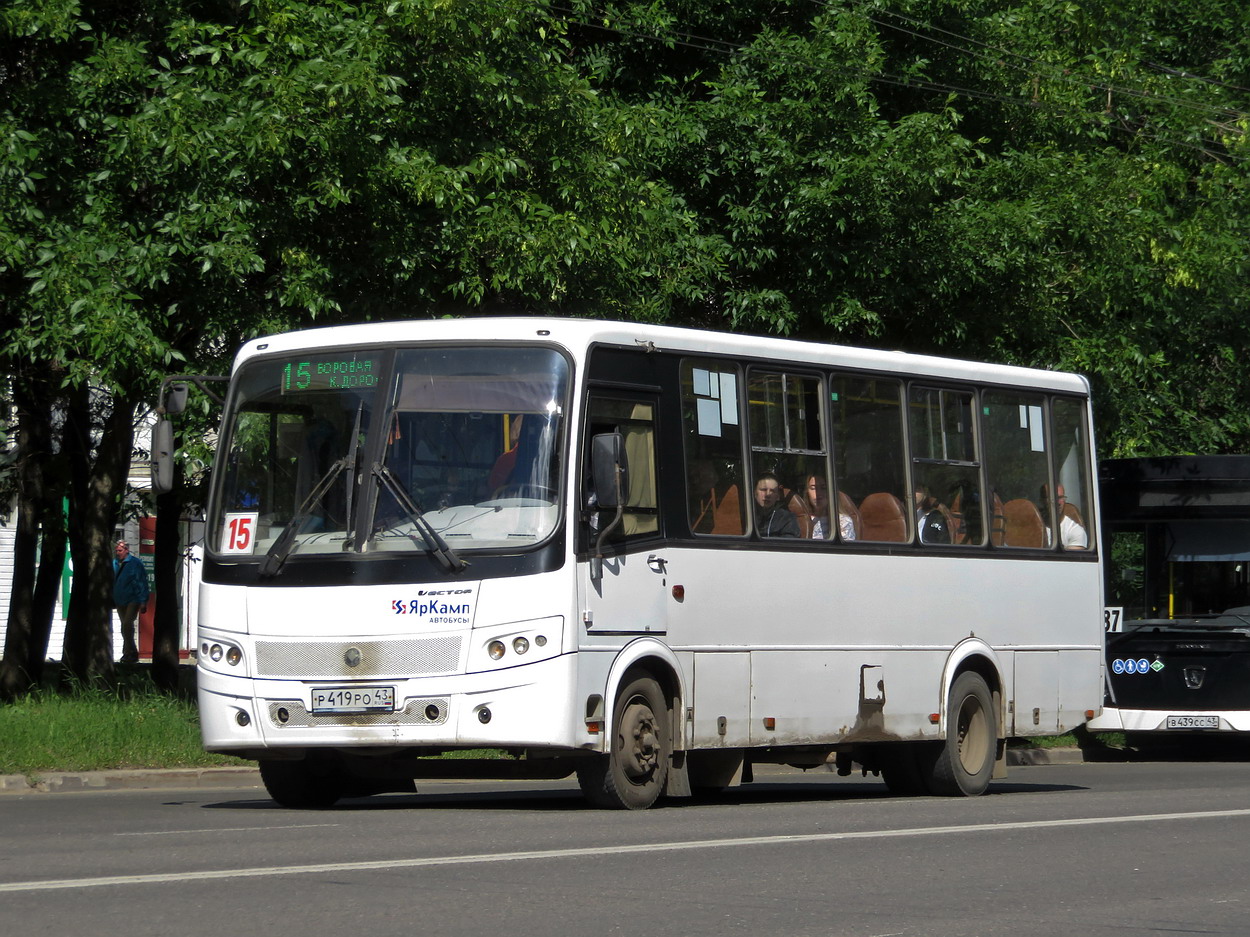 Кировская область, ПАЗ-320412-05 "Вектор" № Р 419 РО 43