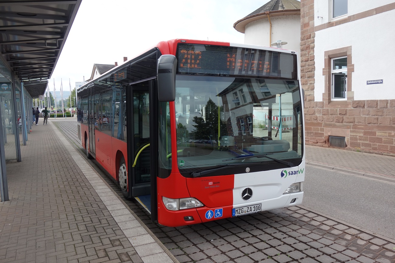 Саар, Mercedes-Benz O530Ü Citaro facelift Ü № MZG-ZA 100