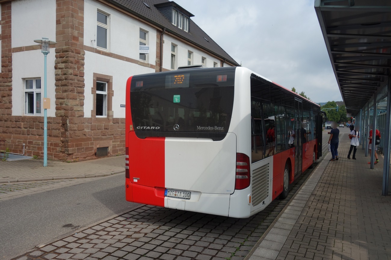 Саар, Mercedes-Benz O530Ü Citaro facelift Ü № MZG-ZA 100