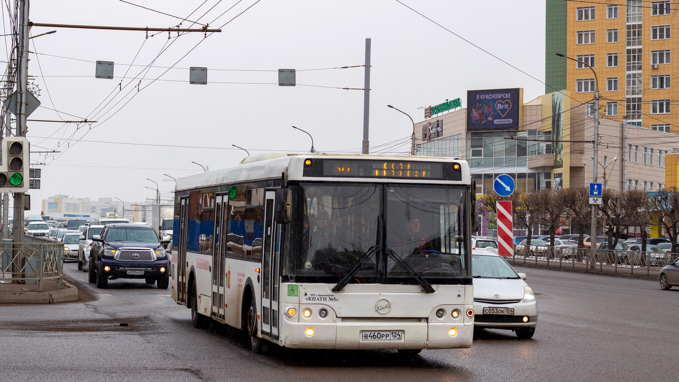 Krasnojarský kraj, LiAZ-5292.22 (2-2-2) č. В 460 РР 124