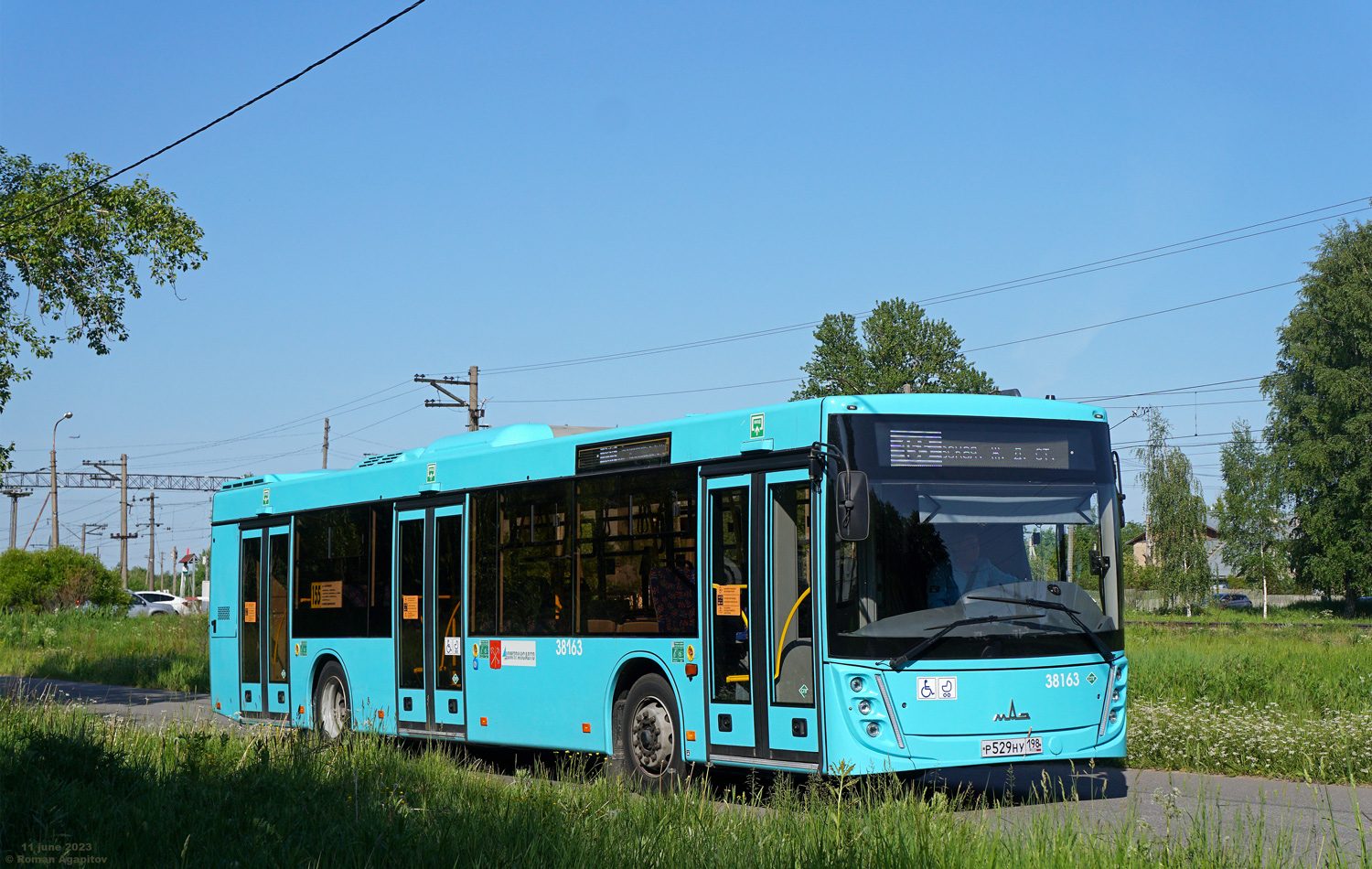 Санкт-Петербург, МАЗ-203.945 № 38163