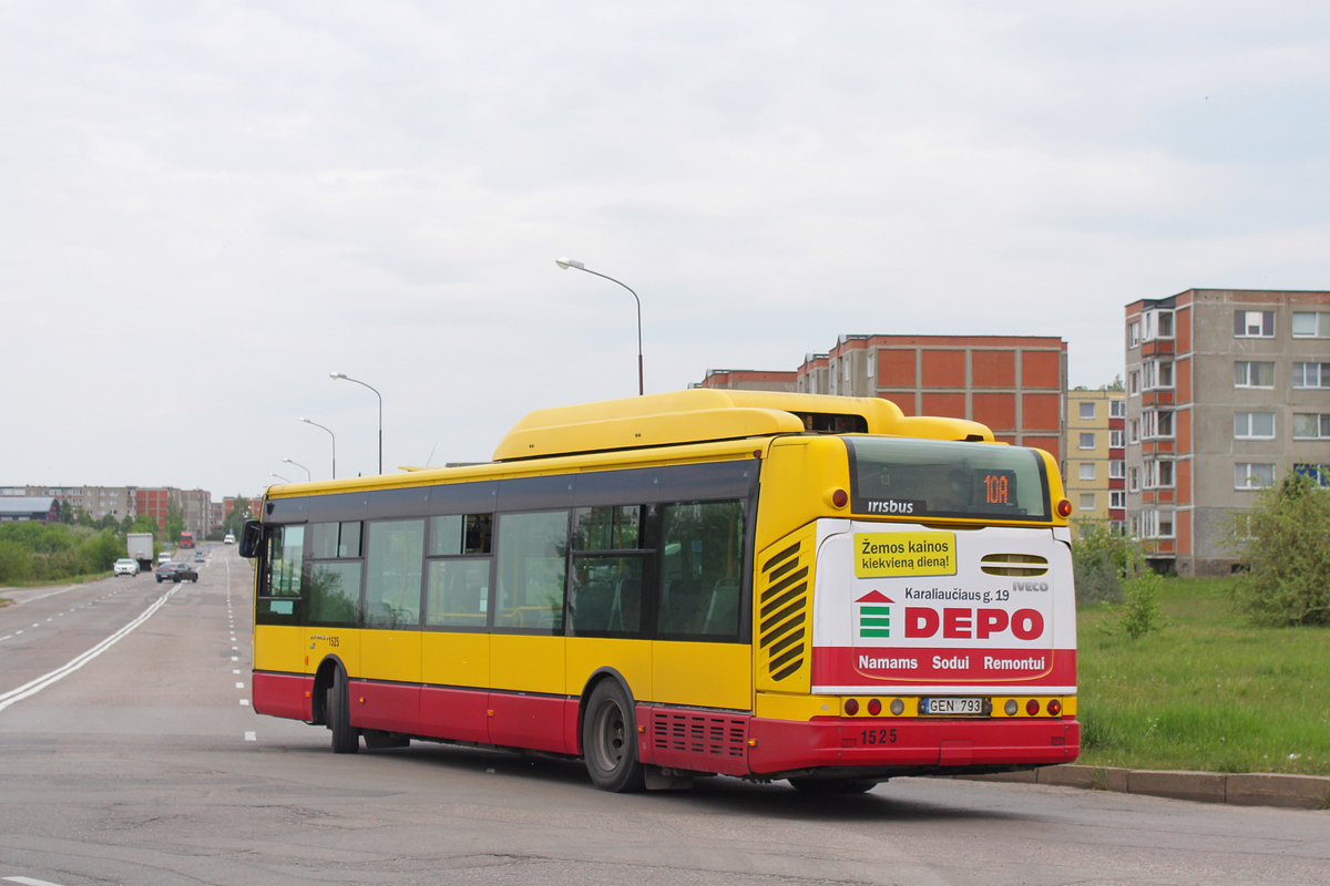 Литва, Irisbus Citelis 12M CNG № 1525