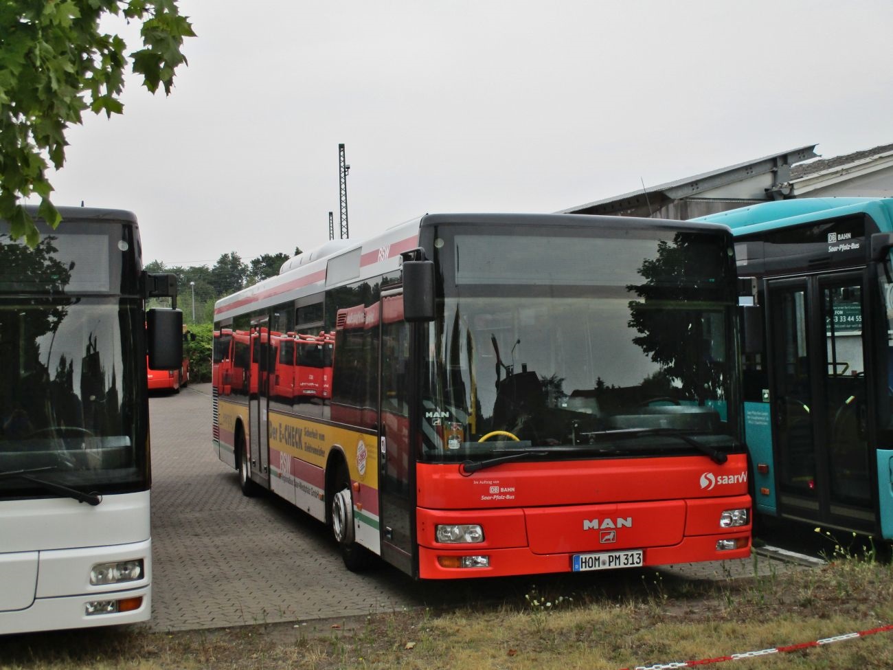 Saarland, MAN A20 NÜ313 Nr HOM-PM 313