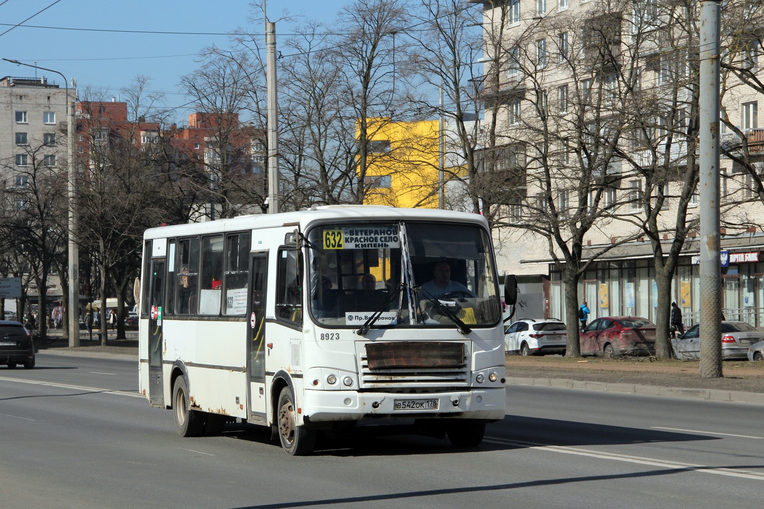 Ленинградская область, ПАЗ-320412-05 № 8923