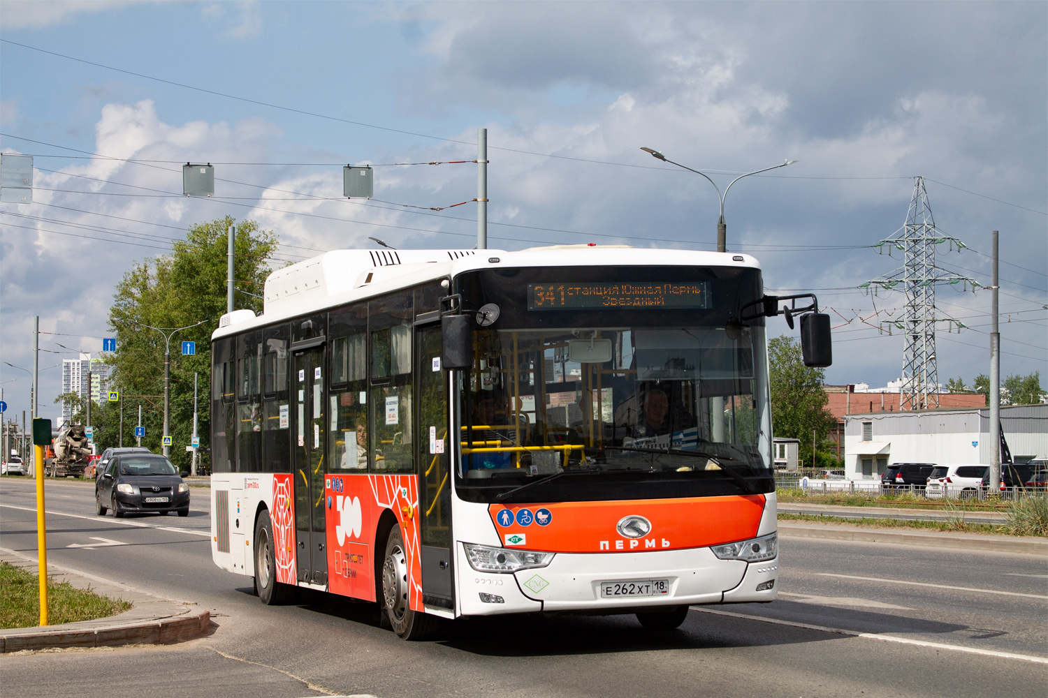 Пермский край, King Long XMQ6106G № Е 262 ХТ 18