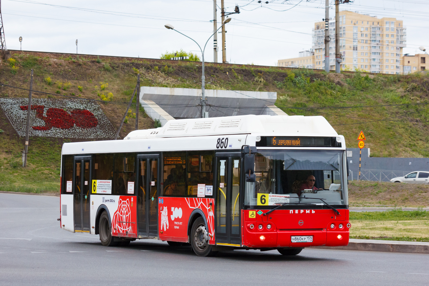 Пермский край, ЛиАЗ-5292.67 (CNG) № Н 860 КР 159