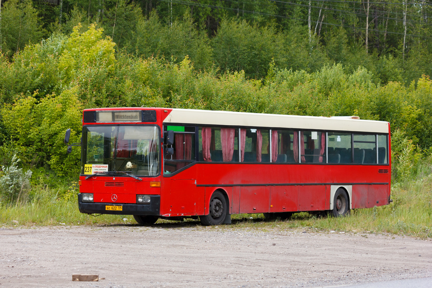 Пермский край, Mercedes-Benz O407 № АС 622 59