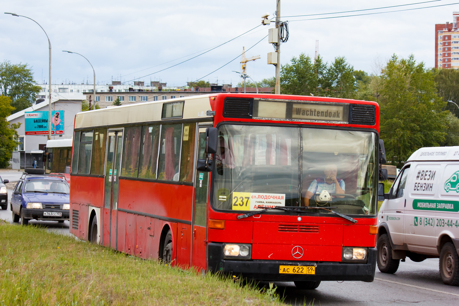 Пермский край, Mercedes-Benz O407 № АС 622 59