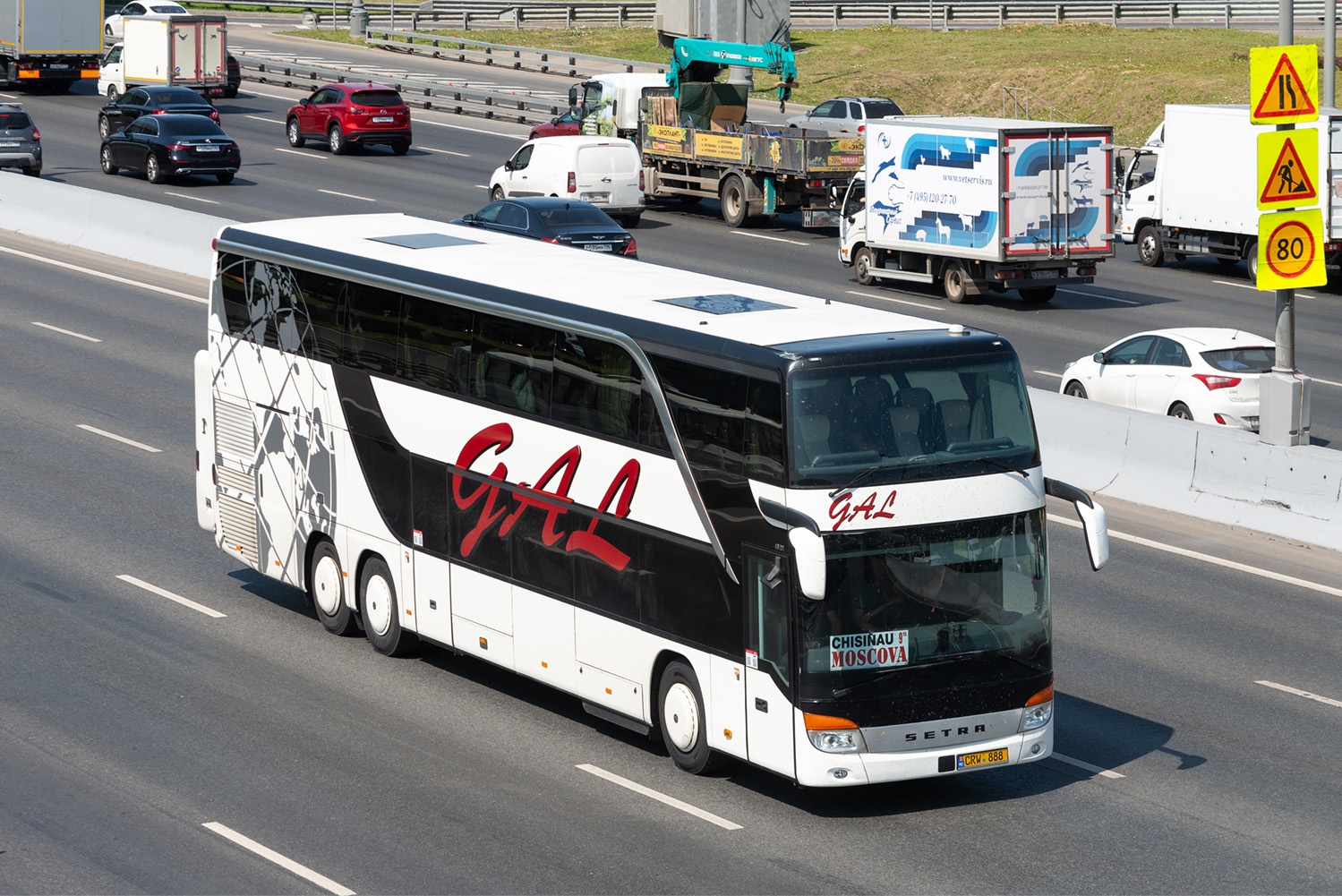 Малдавія, Setra S431DT № CRW 888
