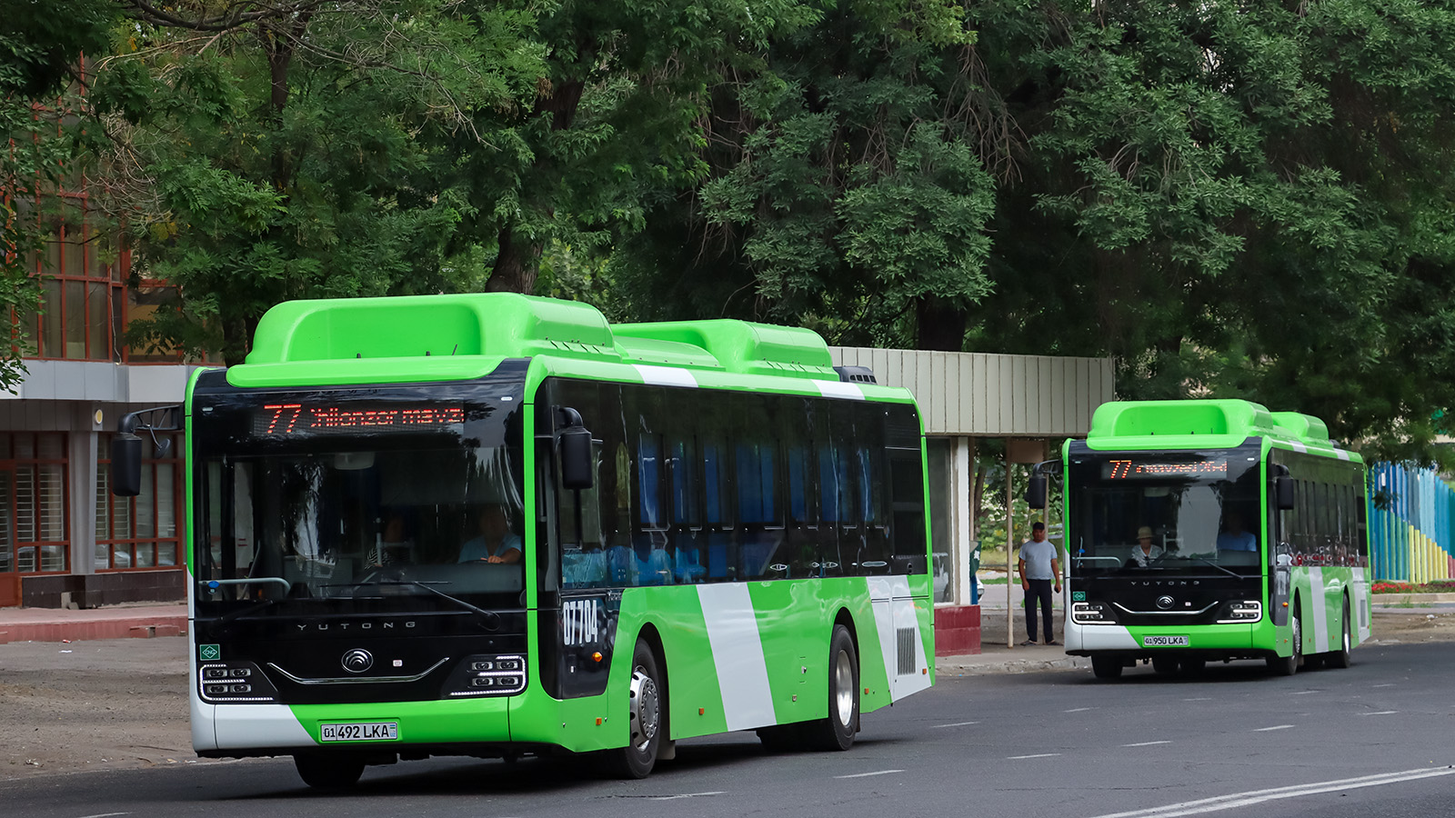 Узбекистан, Yutong ZK6126HG № 07704