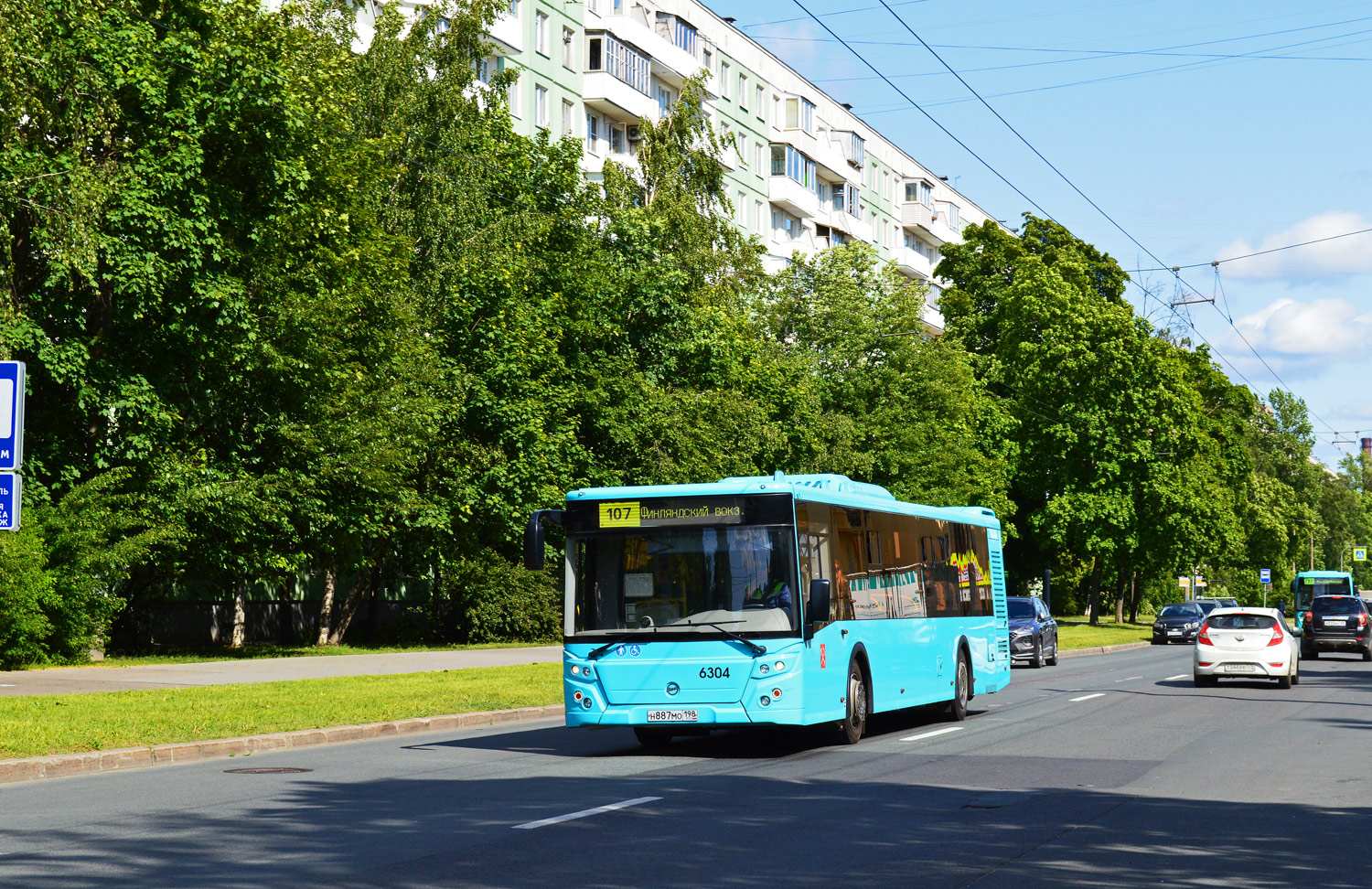 Санкт-Петербург, ЛиАЗ-5292.65 № 6304