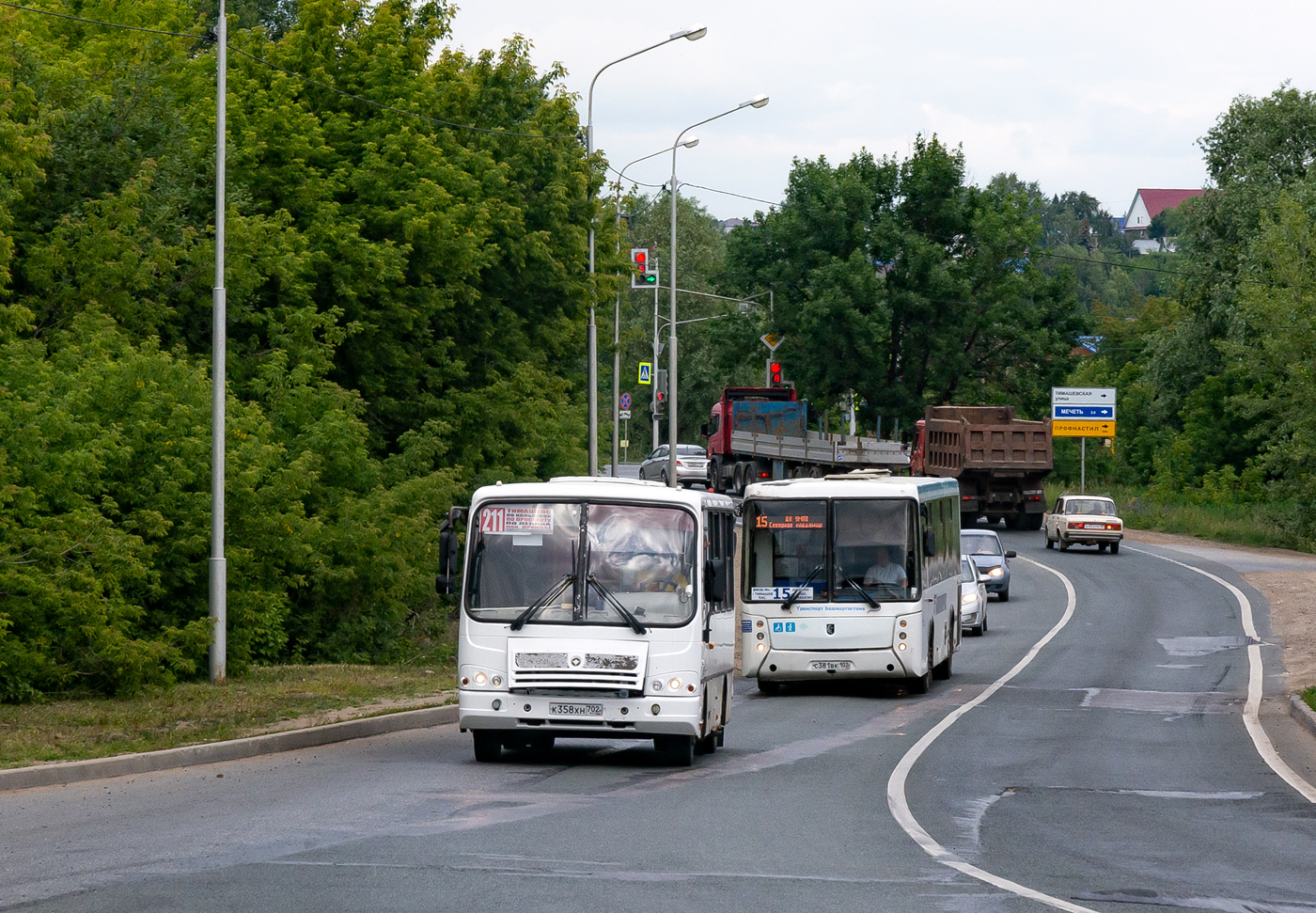 Башкортостан, ПАЗ-320302-08 № К 358 ХН 702