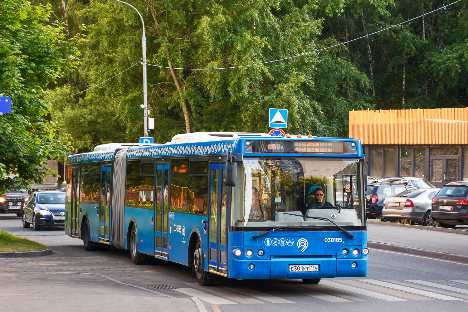 Москва, ЛиАЗ-6213.22 № 030185