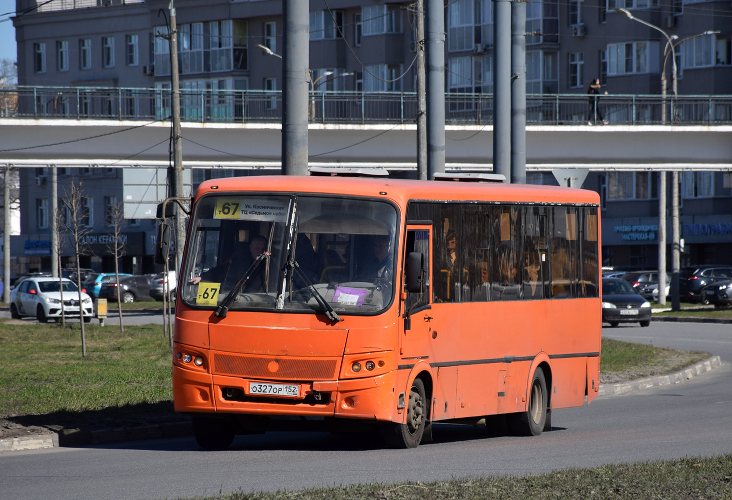 Нижегородская область, ПАЗ-320414-05 "Вектор" № О 327 ОР 152