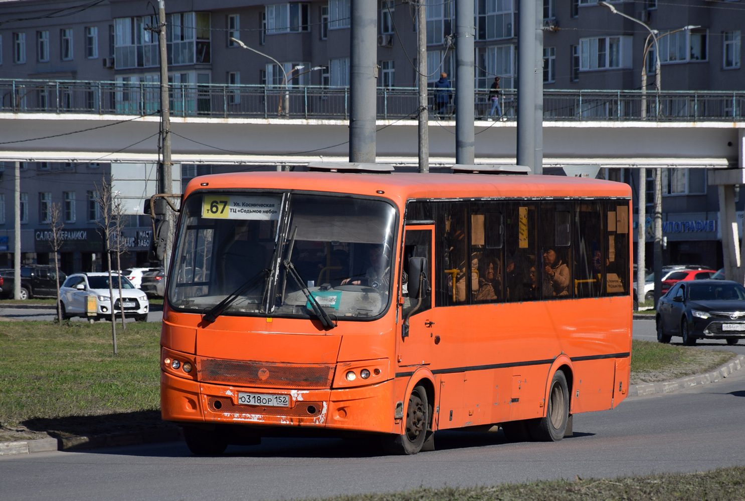 Нижегородская область, ПАЗ-320414-05 "Вектор" (1-2) № О 318 ОР 152