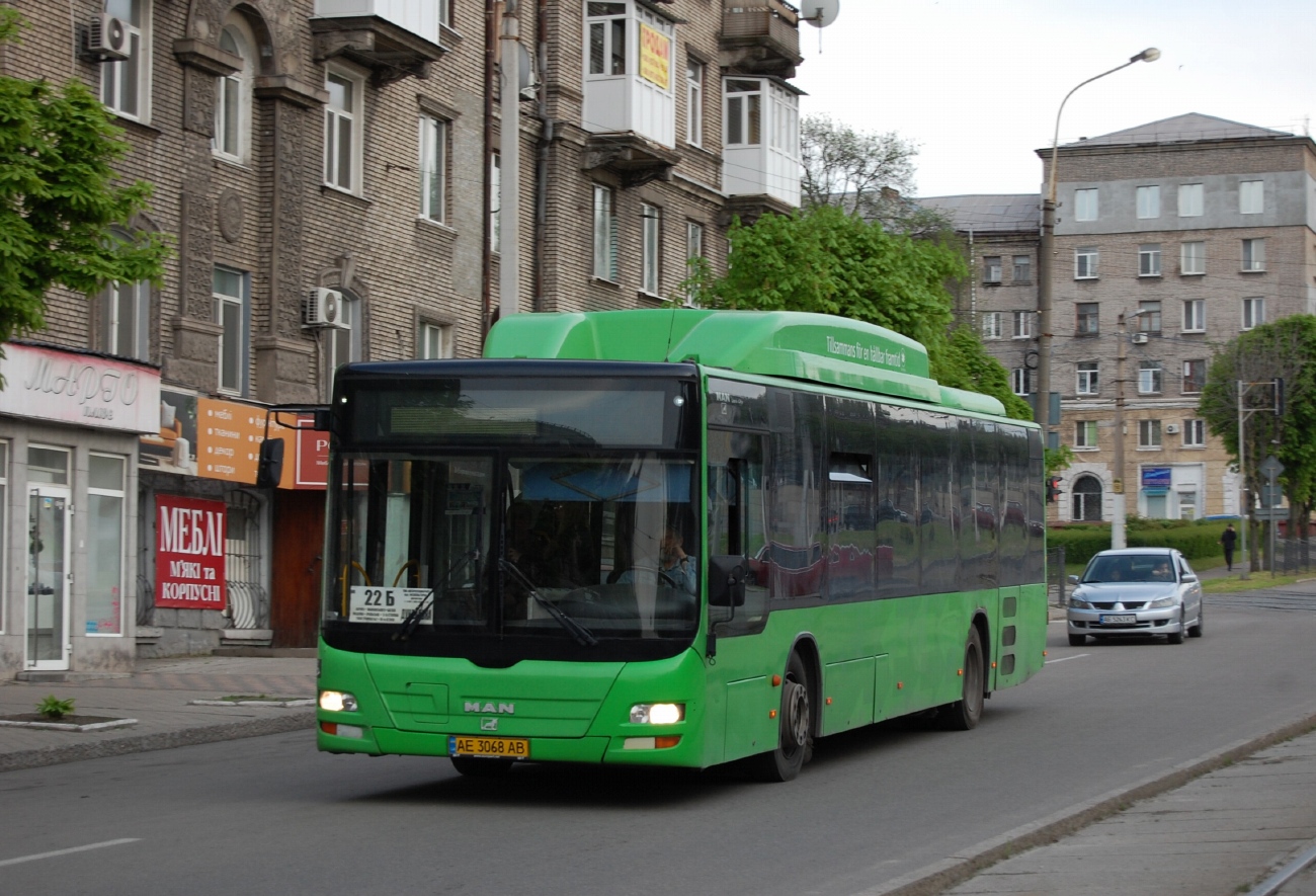 Днепропетровская область, MAN A21 Lion's City NL313 CNG № AE 3068 AB