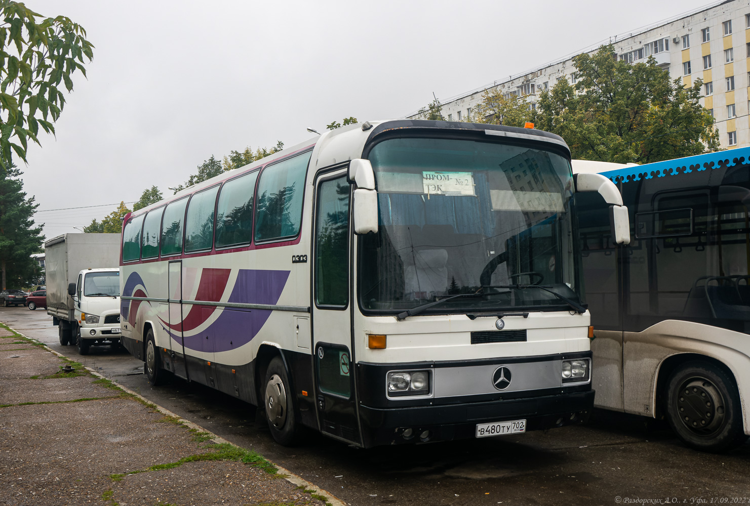 Башкортостан, Mercedes-Benz O303-15RHD № В 480 ТУ 702