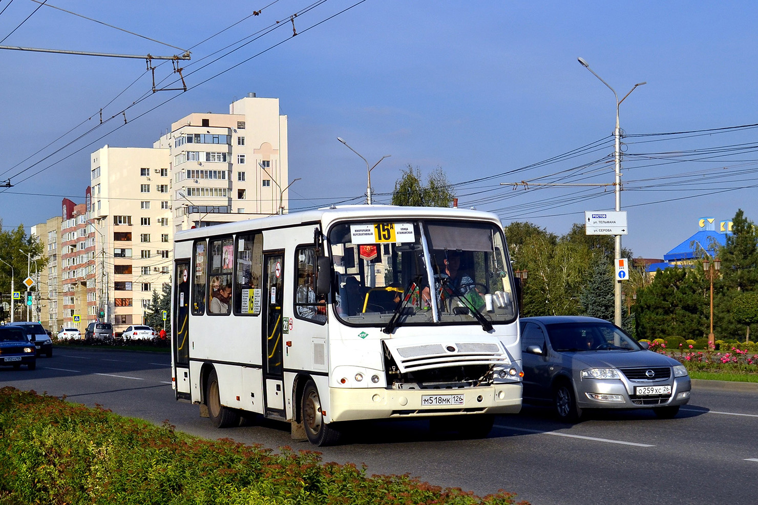 Ставропольский край, ПАЗ-320302-08 № М 518 МК 126