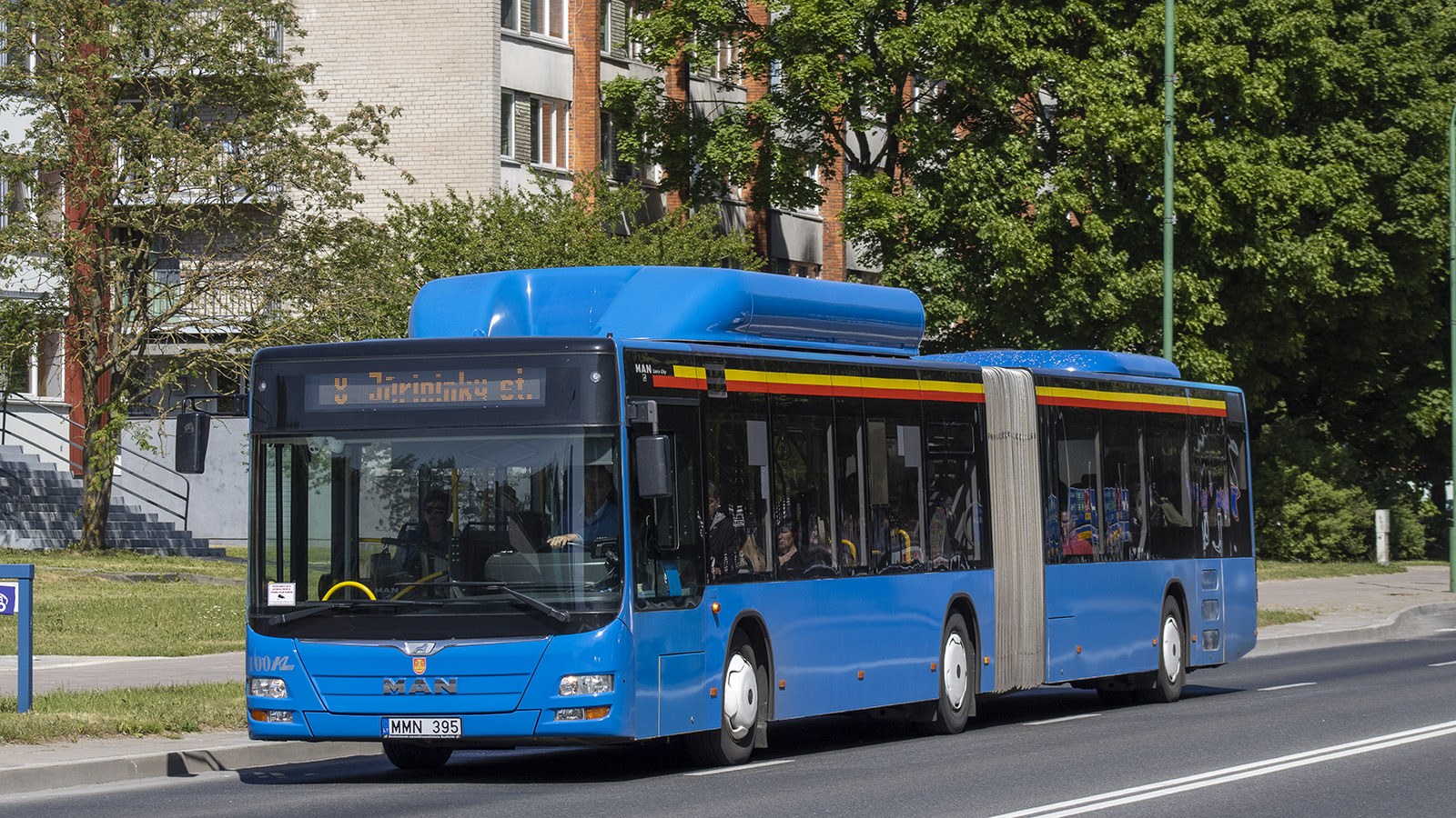 Литва, MAN A23 Lion's City G NG313 CNG № 100