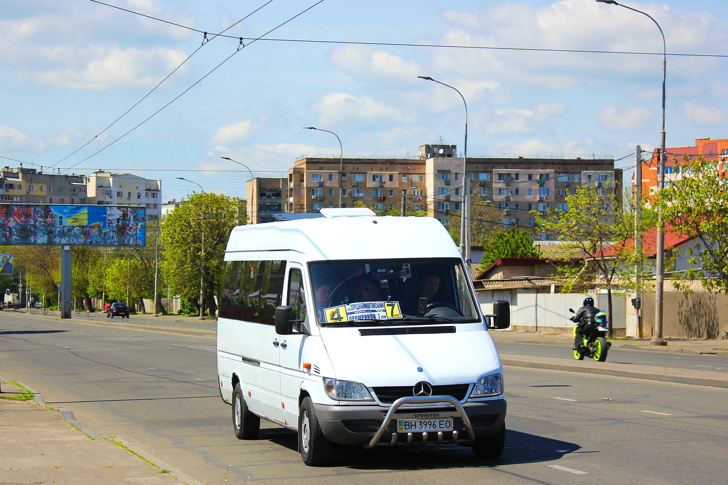 Одесская область, Mercedes-Benz Sprinter W903 313CDI № BH 3996 EO