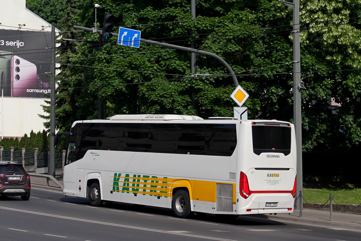 Литва, Scania Touring HD № 491