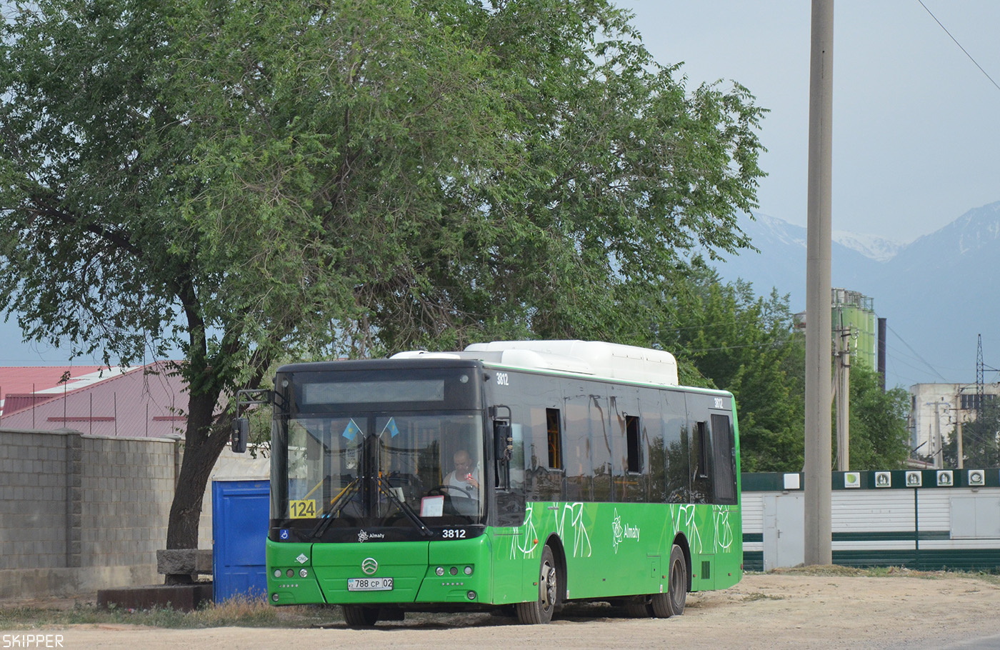 Алматы, Golden Dragon XML6125CN (Hyundai Trans Auto) № 3812