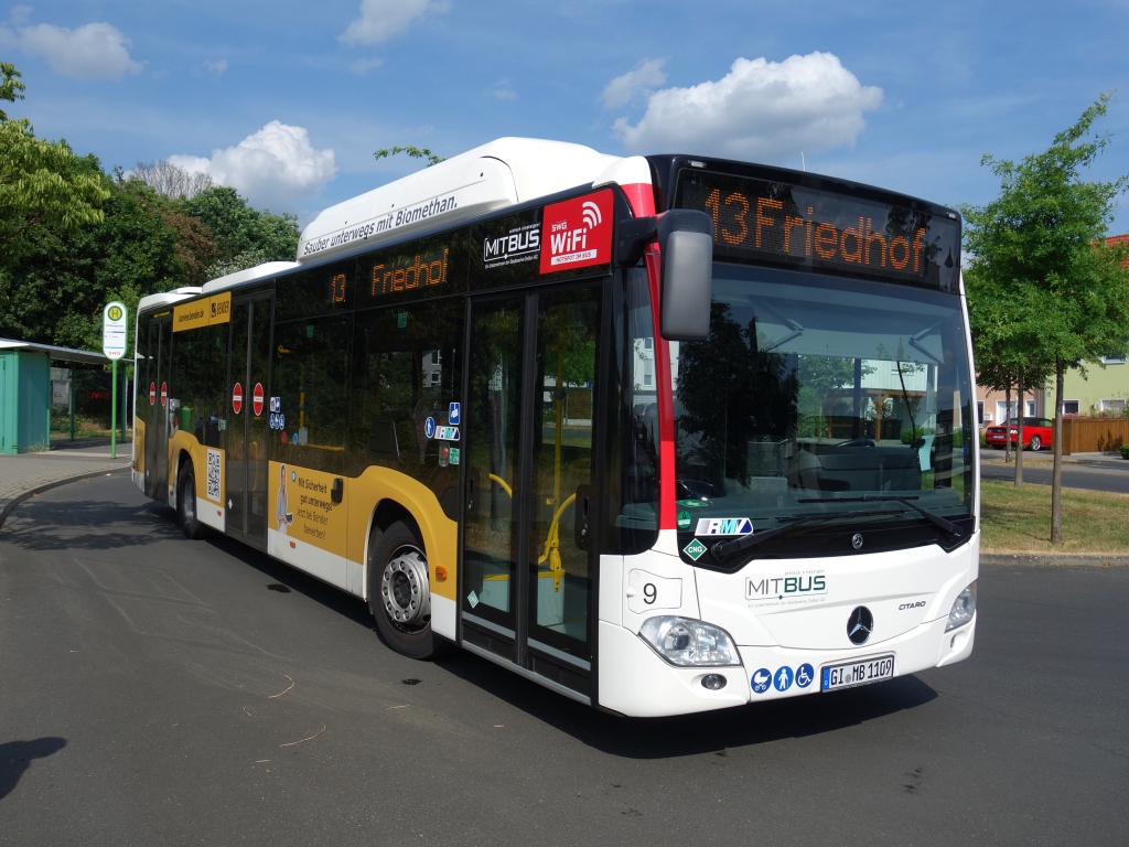 Гессен, Mercedes-Benz Citaro C2 NGT hybrid № 9