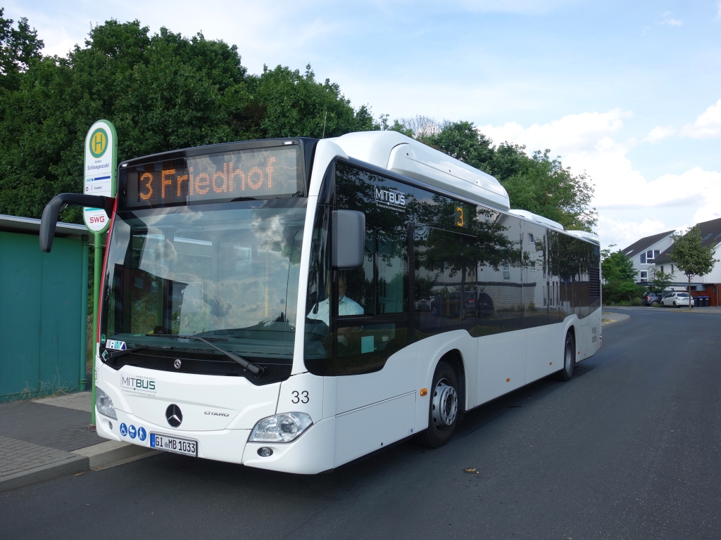 Гессен, Mercedes-Benz Citaro C2 NGT hybrid № 33