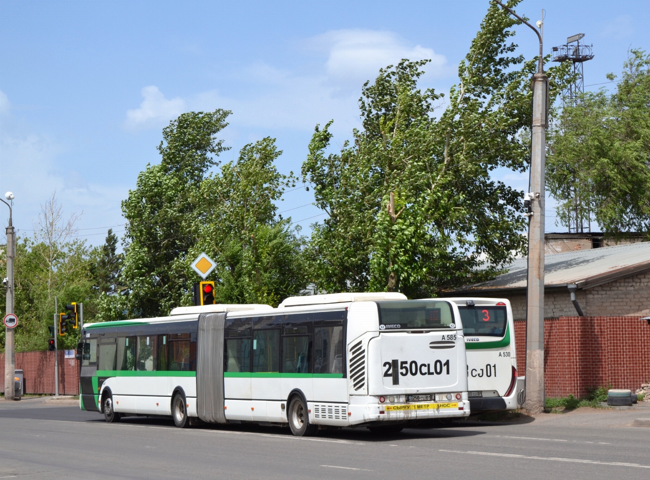 Астана, Irisbus Citelis 18M № A585