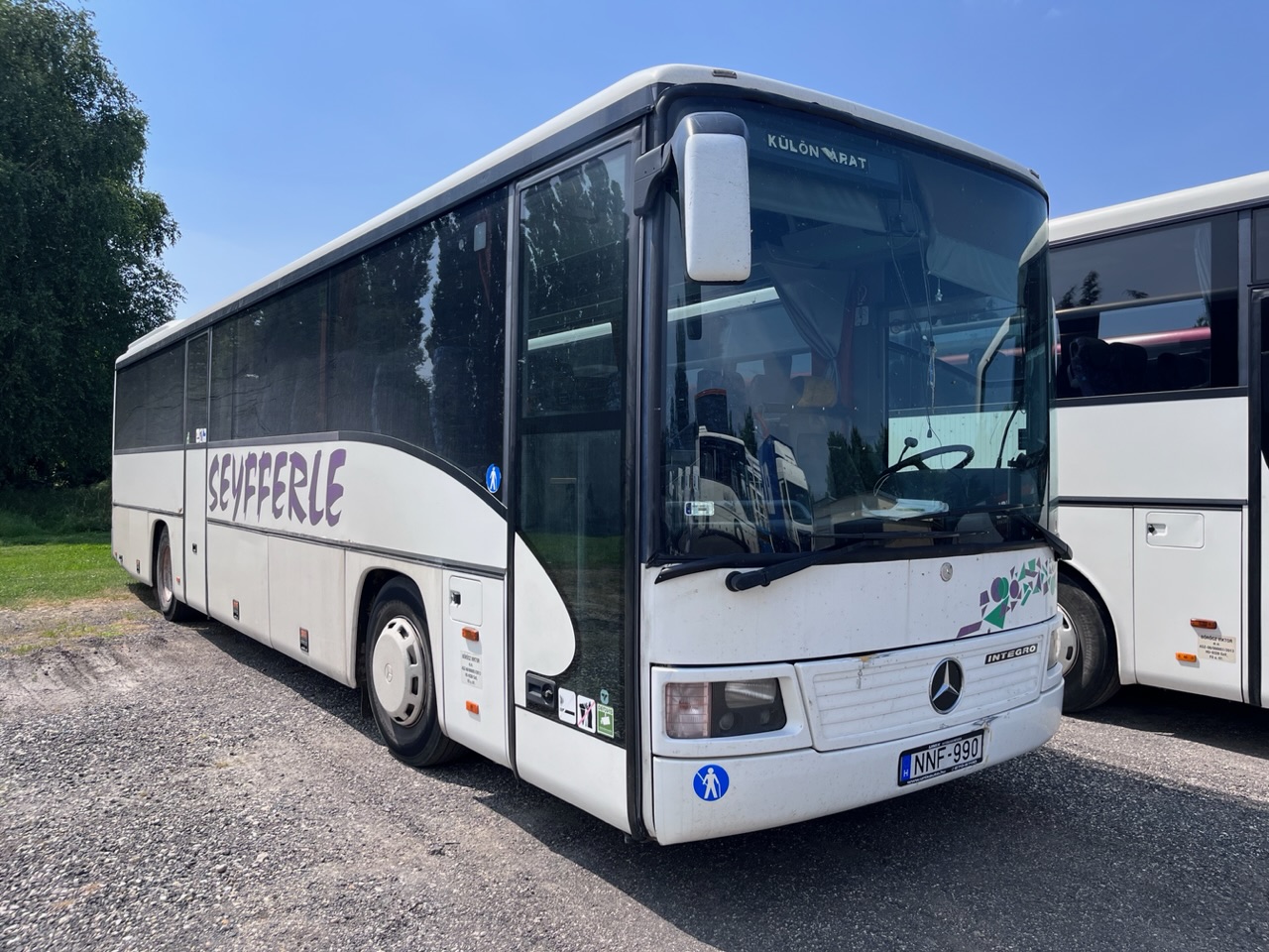 Венгрия, Mercedes-Benz O550H Integro H № NNF-990