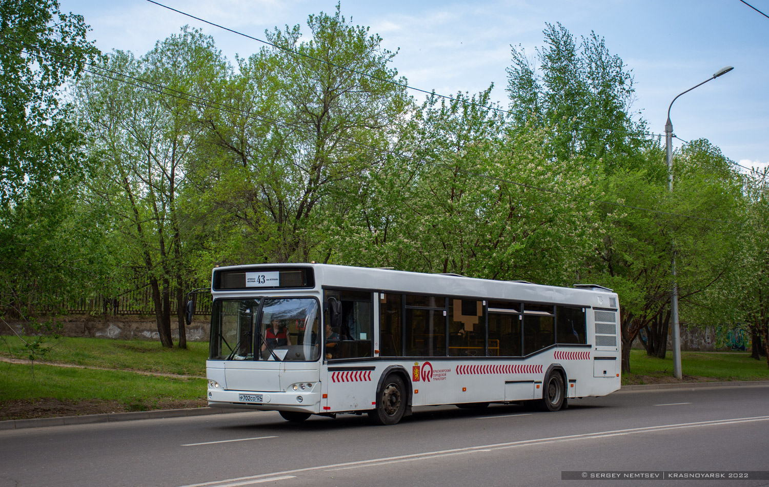 Красноярский край, МАЗ-103.485 № Р 702 СО 124