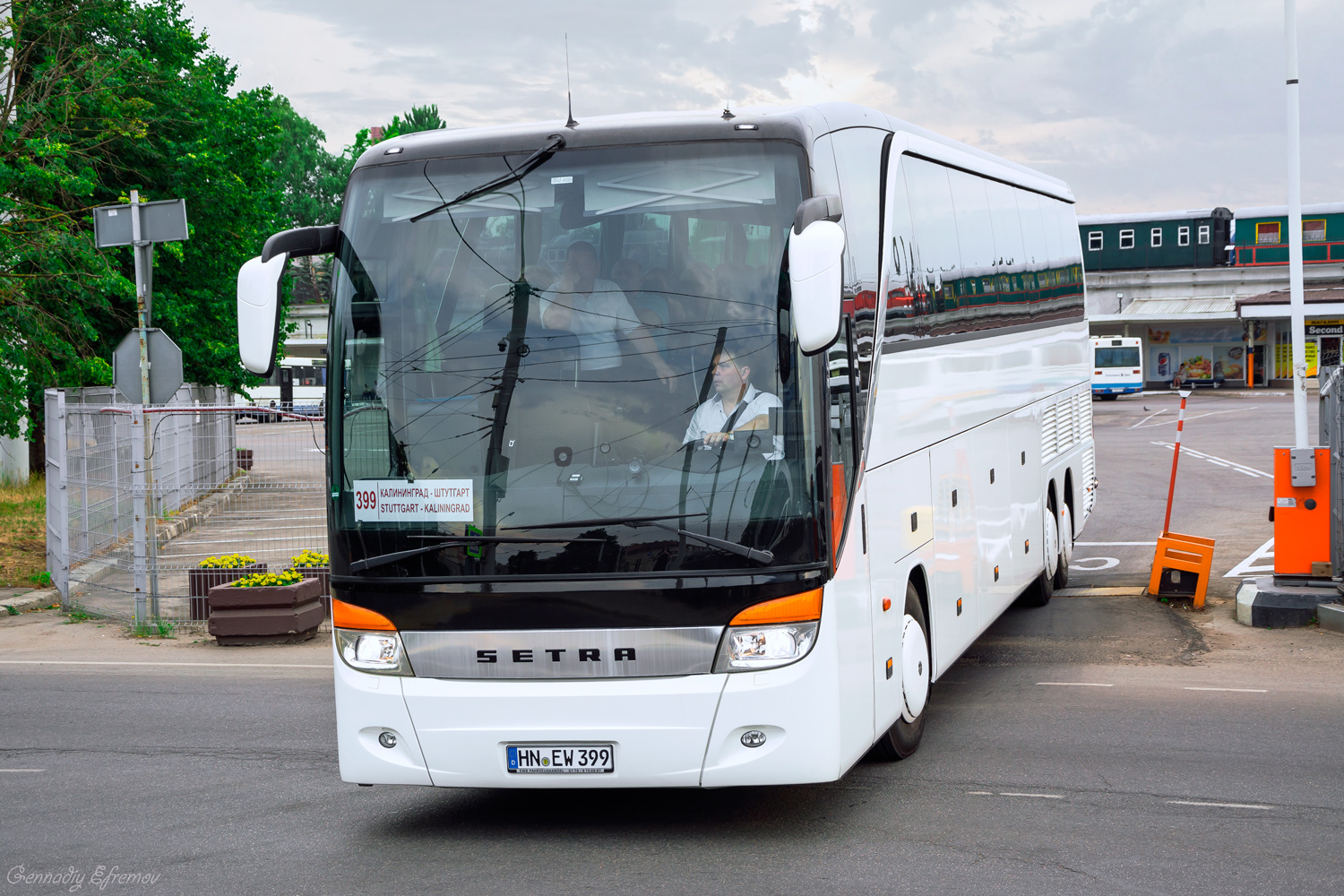 Баден-Вюртемберг, Setra S417HDH facelift № HN-EW 399