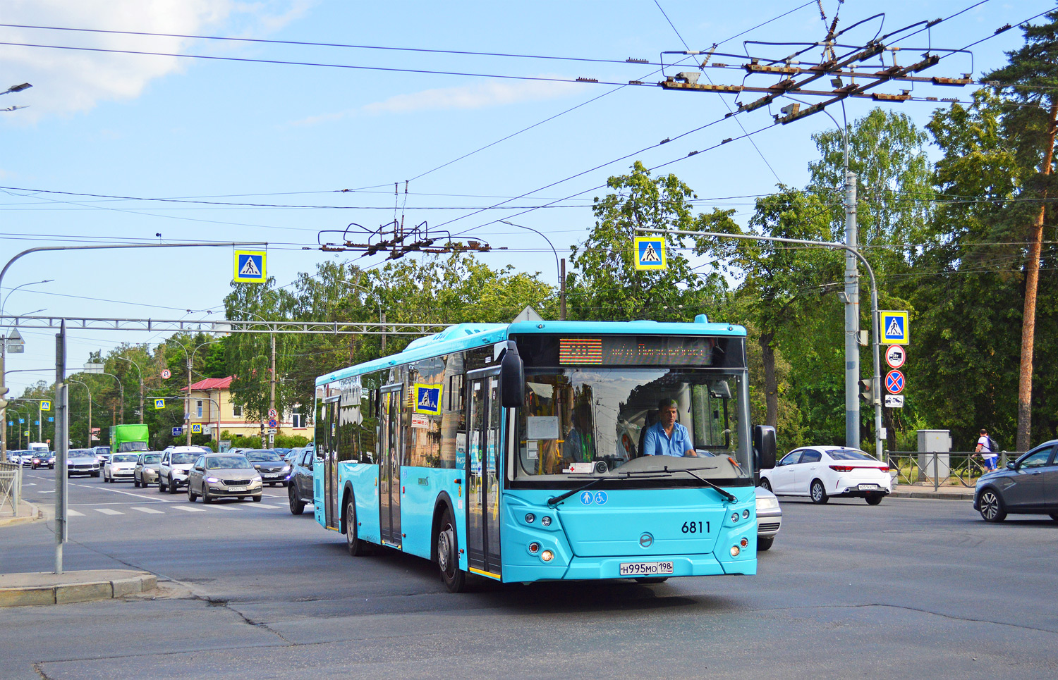 Санкт-Петербург, ЛиАЗ-5292.65 № 6811