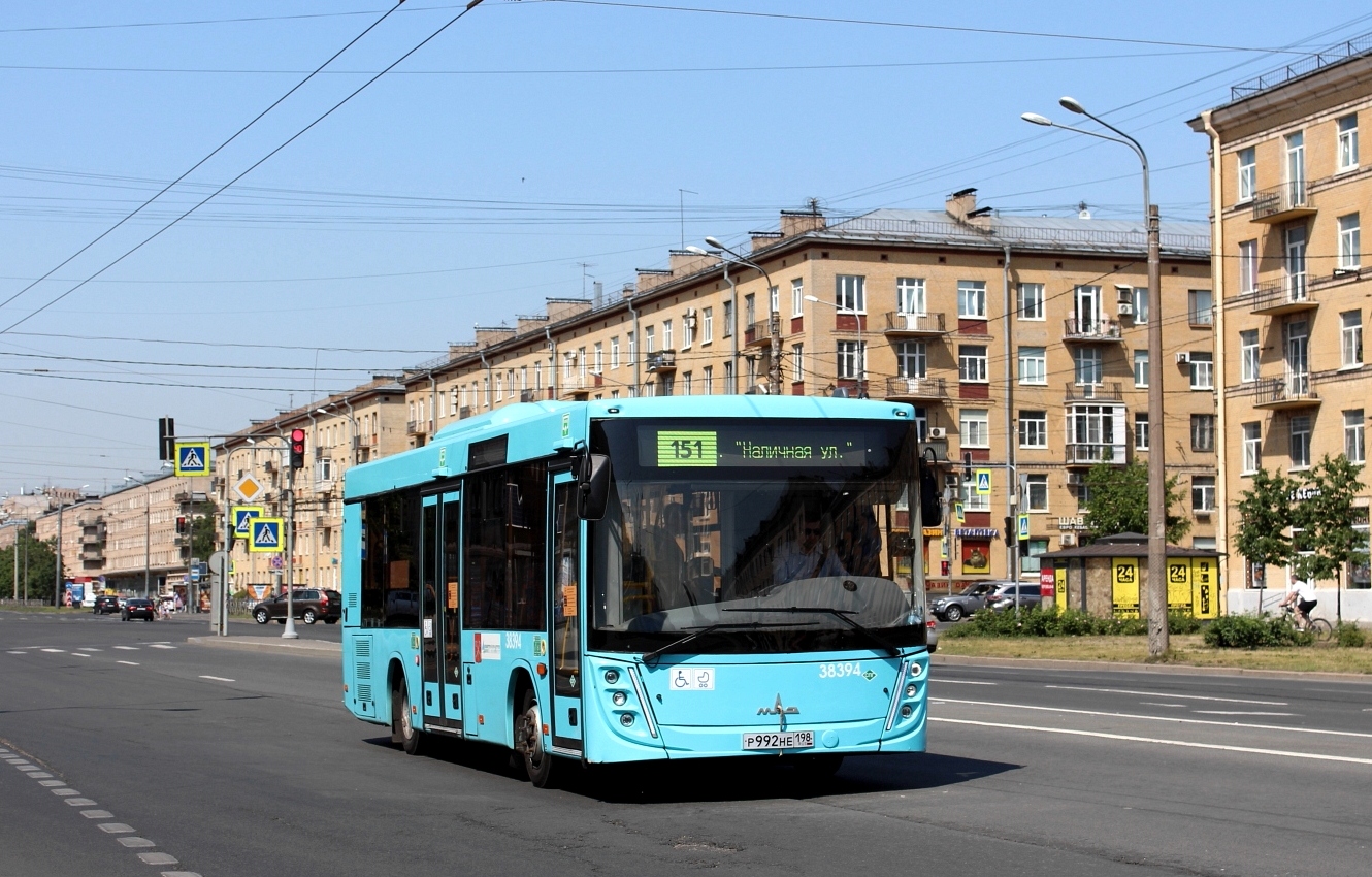 Санкт-Петербург, МАЗ-206.947 № 38394