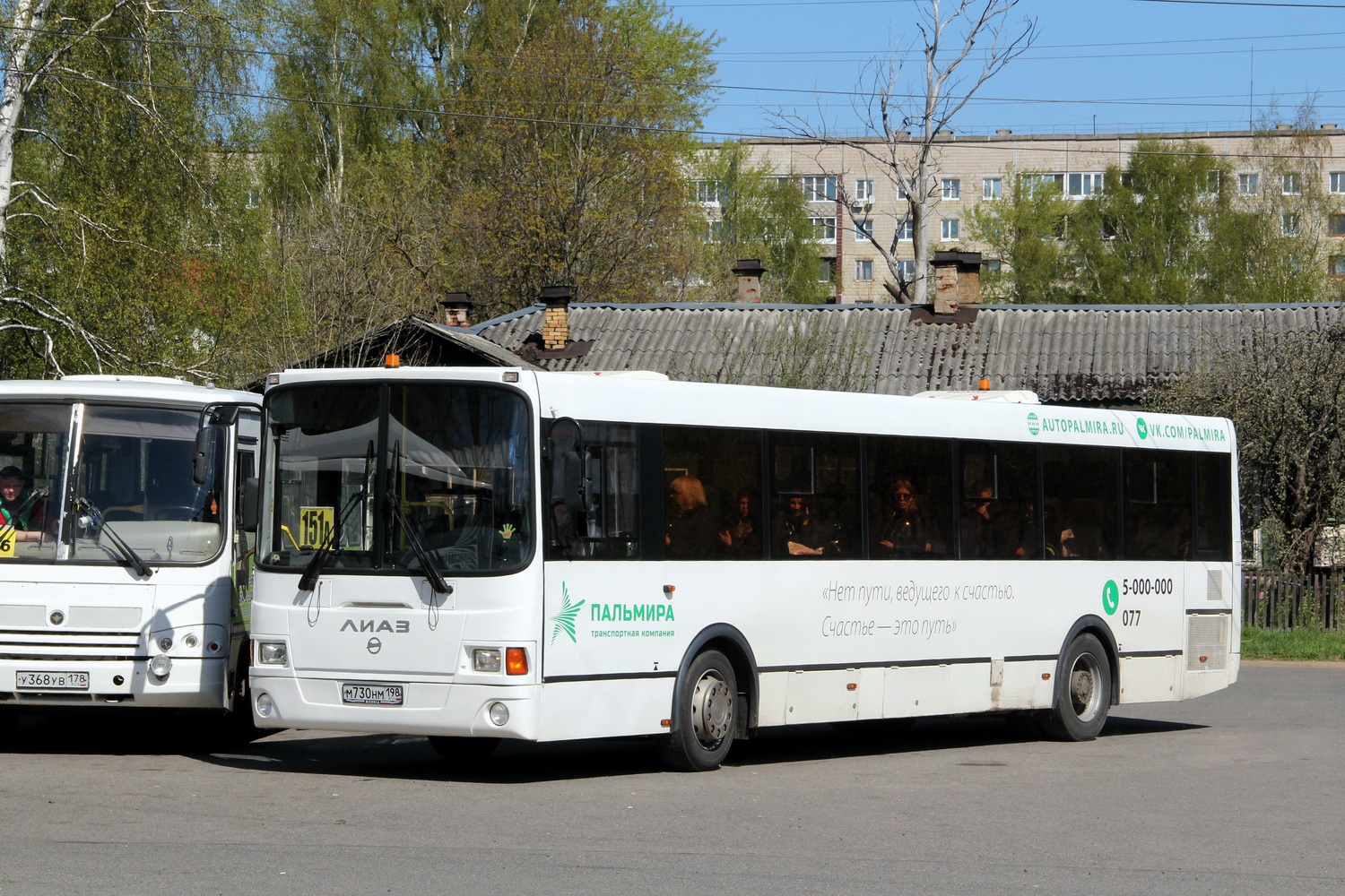 Ленинградская область, ЛиАЗ-5256.65 № М 730 НМ 198