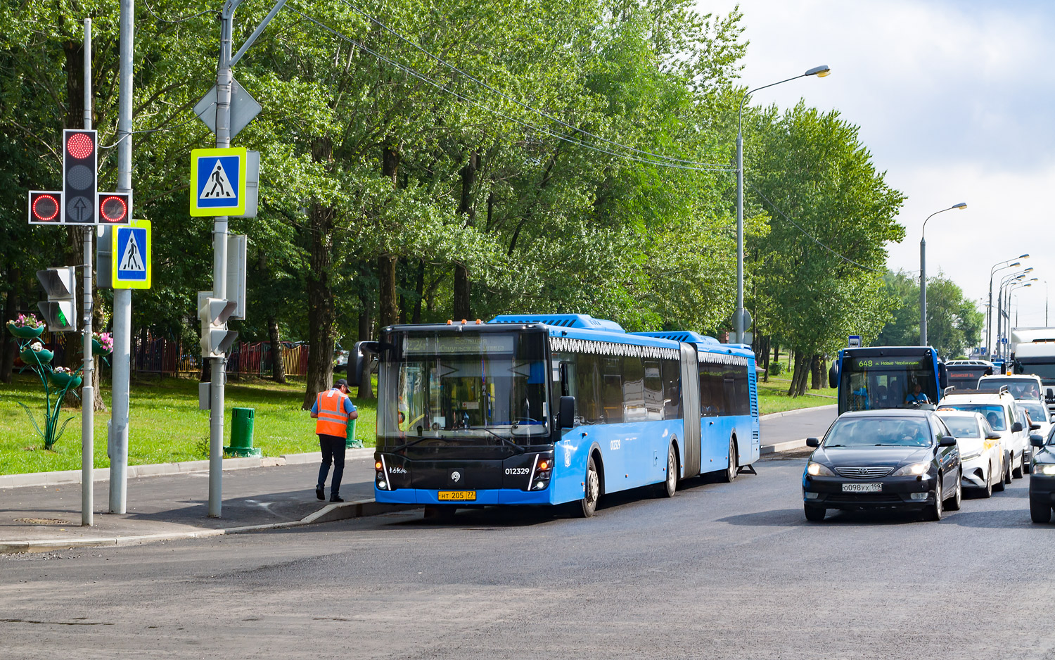 Москва, ЛиАЗ-6213.65 № 012329