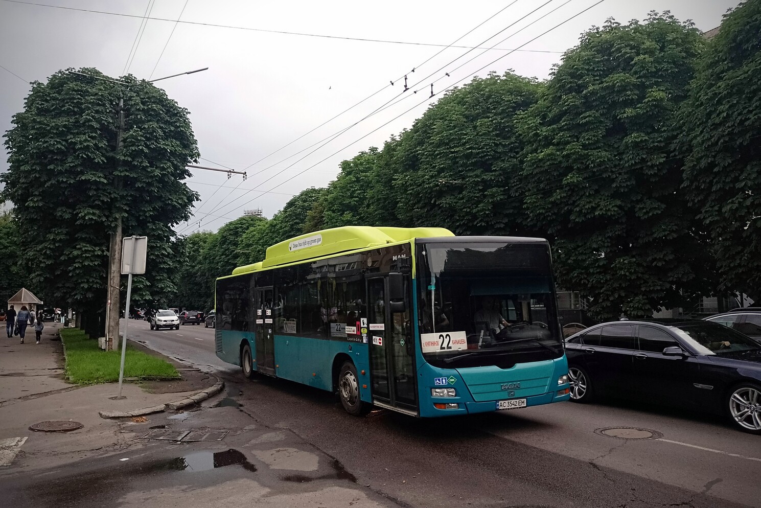 Волынская область, MAN A21 Lion's City NL243 CNG № AC 3542 EM
