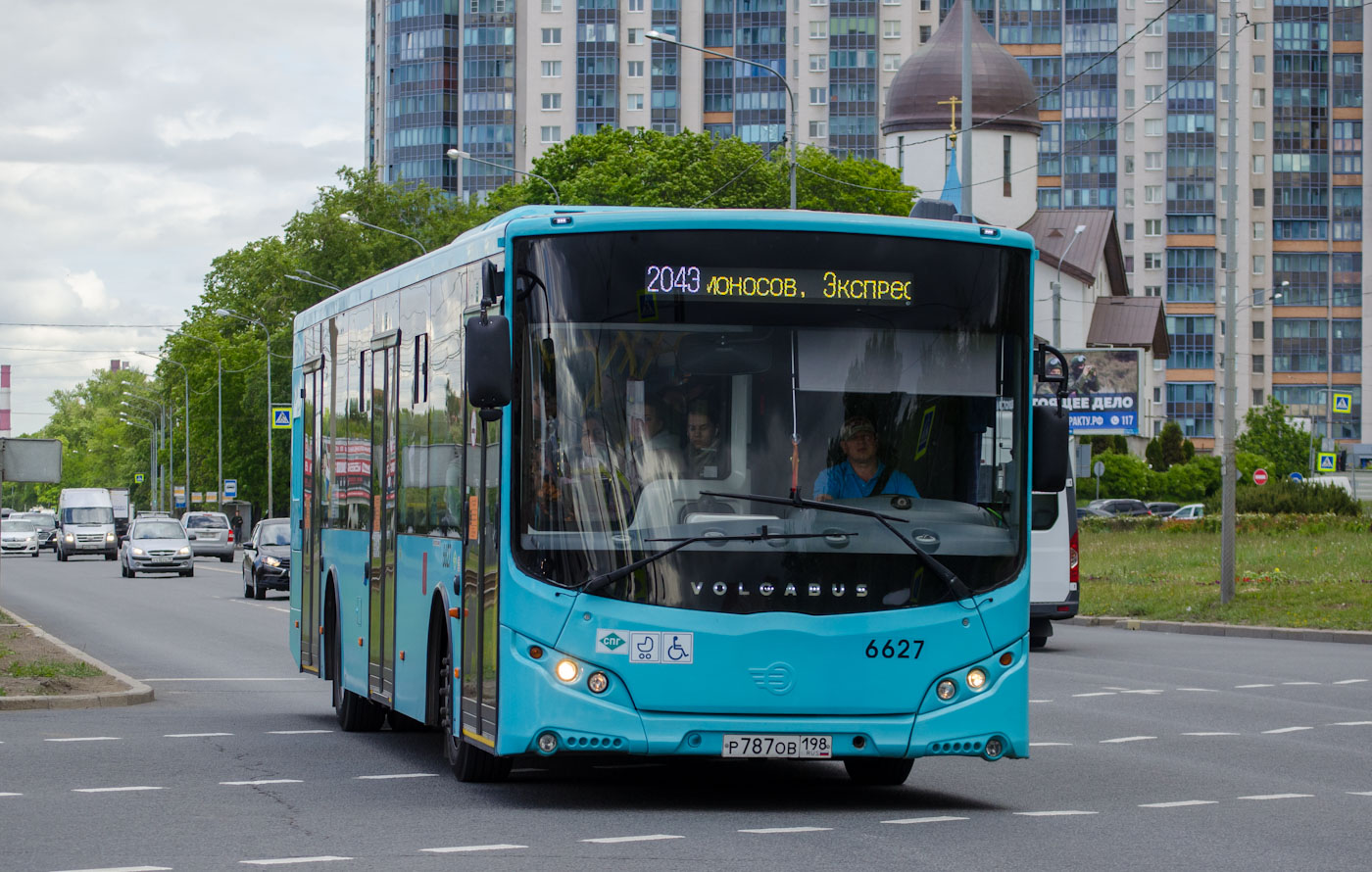 Санкт-Петербург, Volgabus-5270.G4 (LNG) № 6627