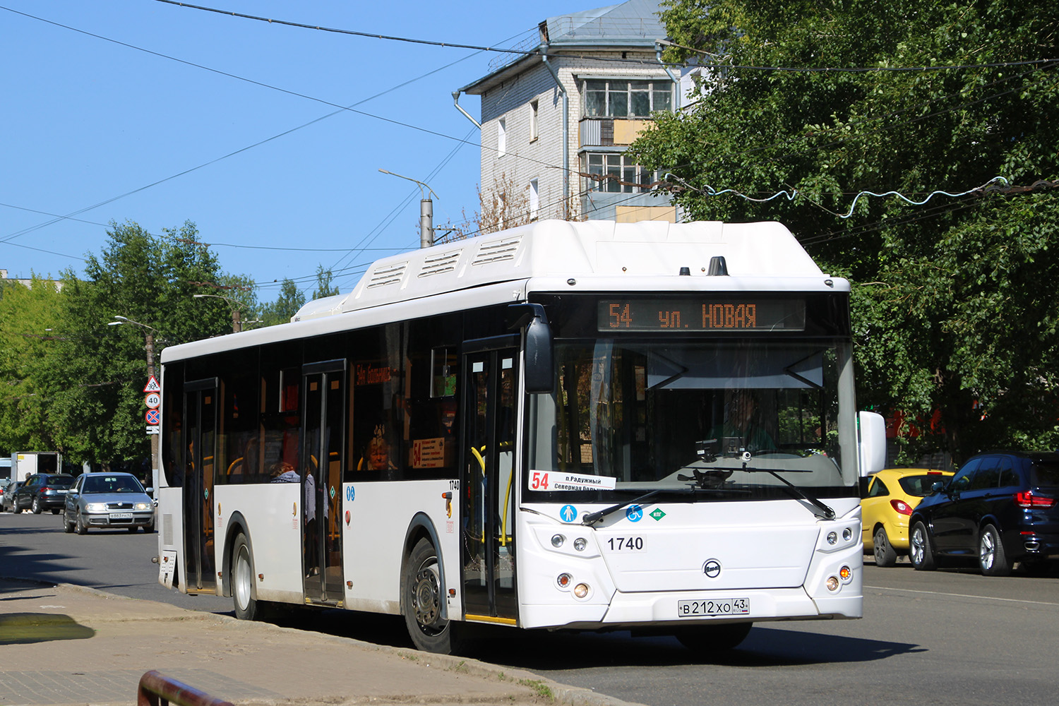 Кировская область, ЛиАЗ-5292.67 (CNG) № В 212 ХО 43