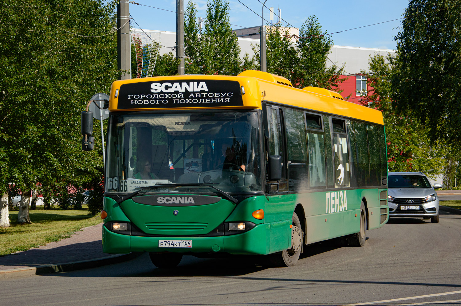 Пензенская область, Scania OmniLink I (Скания-Питер) № Е 794 КТ 164