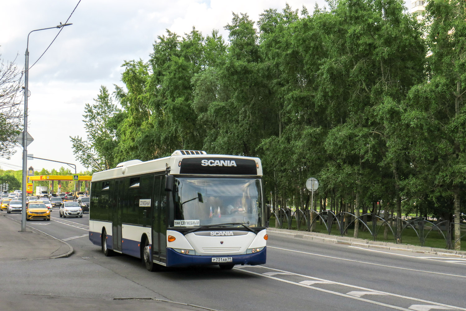 Москва, Scania OmniLink II (Скания-Питер) № Р 731 АВ 99