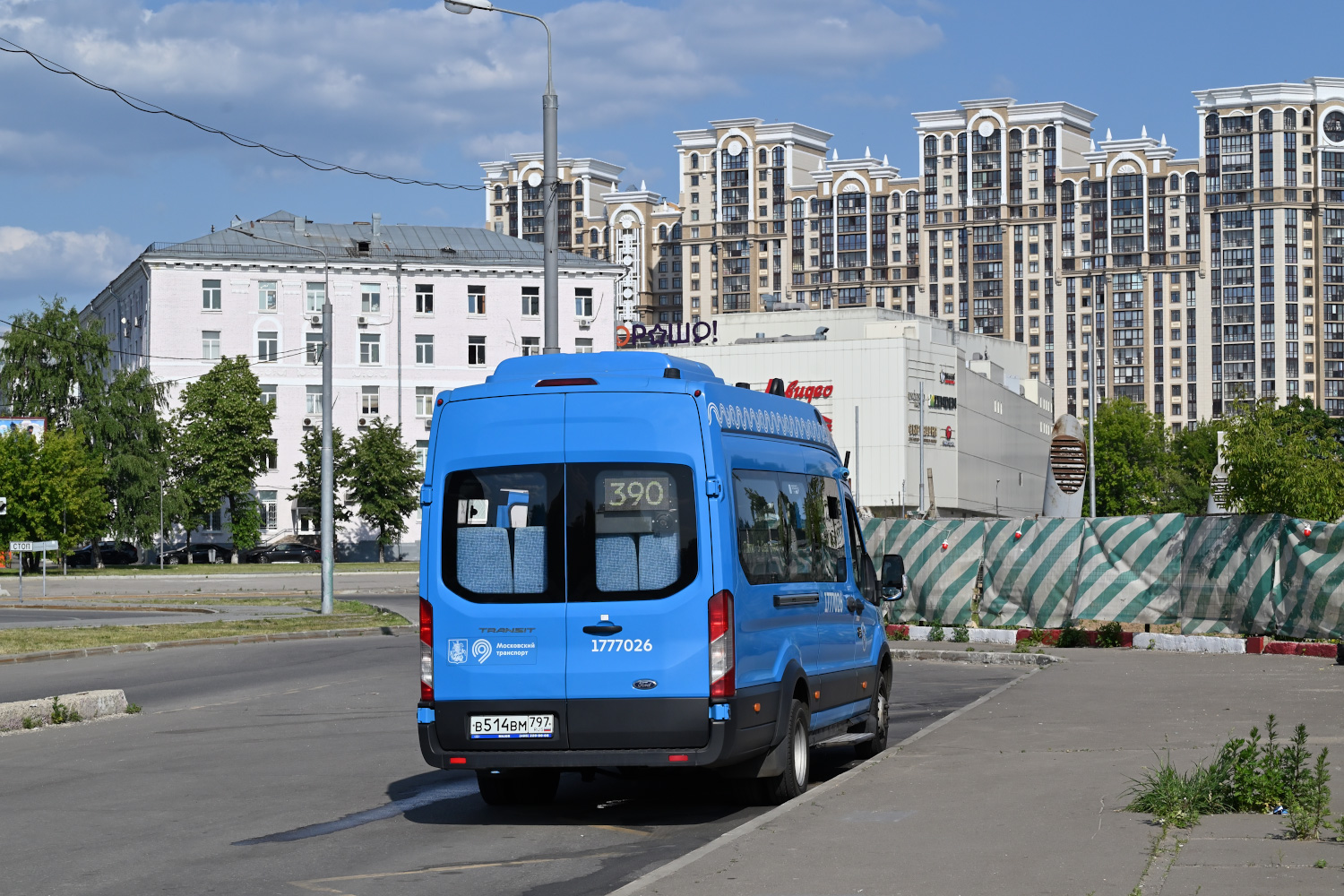 Москва, Нижегородец-222708 (Ford Transit FBD) № 1777026