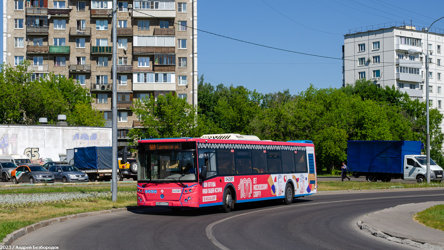 Москва, ЛиАЗ-5292.65 № 041587