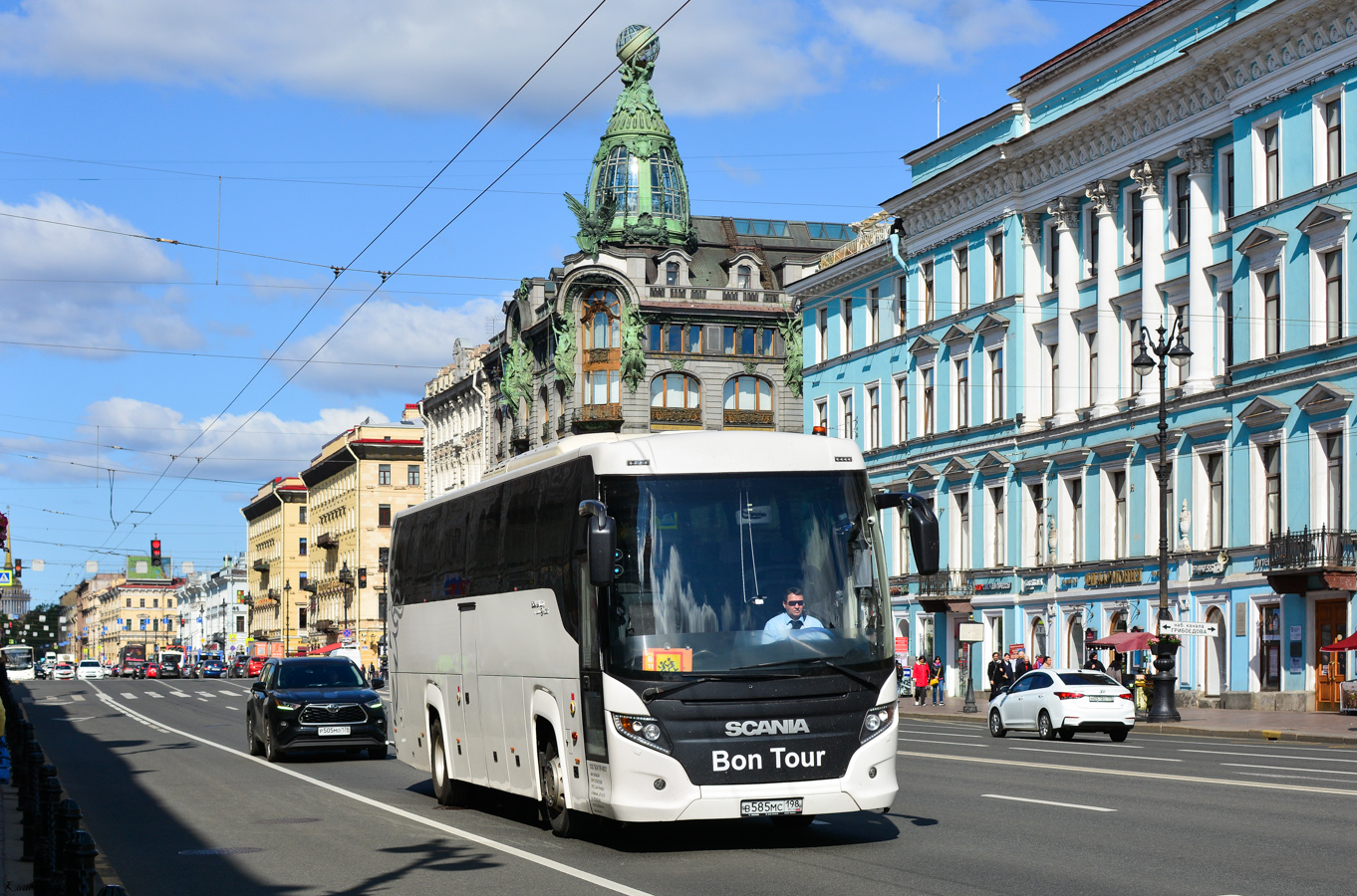 Санкт-Петербург, Scania Touring HD № В 585 МС 198