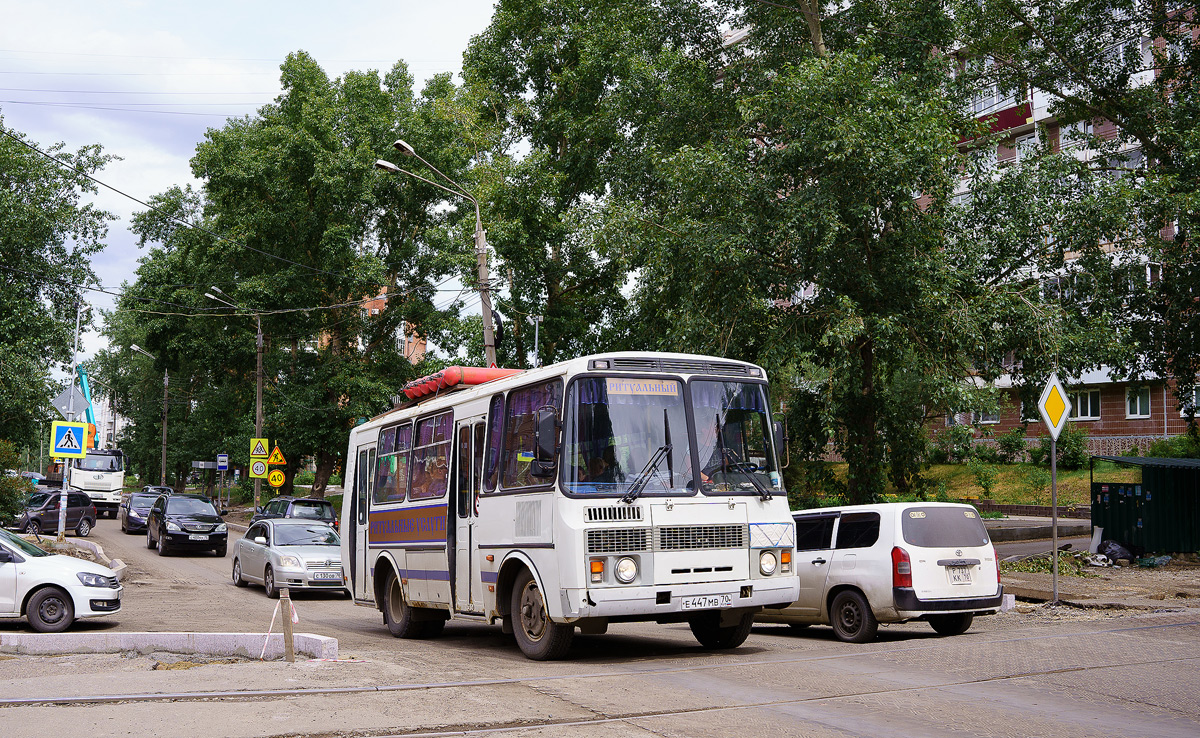 Томская область, ПАЗ-32054 № Е 447 МВ 70